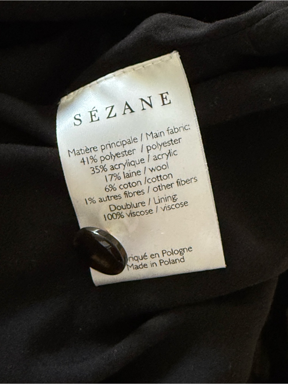 Sezane Lia Dress Jacquard Leopard Bordeaux Belted Mini Ruffle FR 34 US 2 - Picture 12 of 15